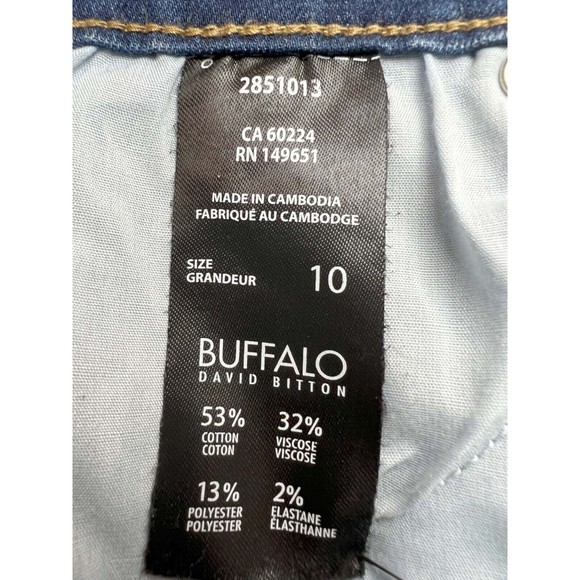 Buffalo By David Bitton Jeans Women 10 (31x27 Actual) Aubrey High Rise Stretch - Picture 7 of 13